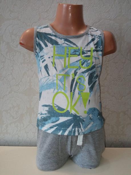 Letná súprava,tielko a šortky overkids (3 r.), 92