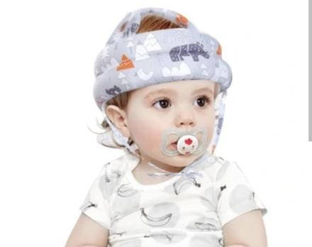 Ochranná bavlnená prilba helma pre malé deti, 