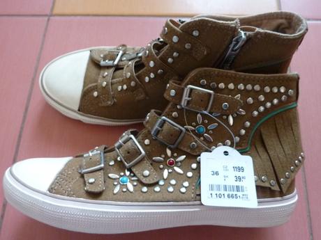 Tenisky kotníkové nenosené, deichmann,36