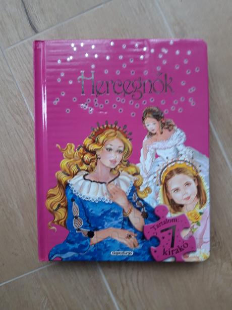 Knižka v maďarčine "hercegnők", 