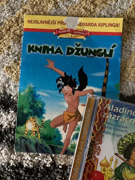 Dvd kniha džunglí,