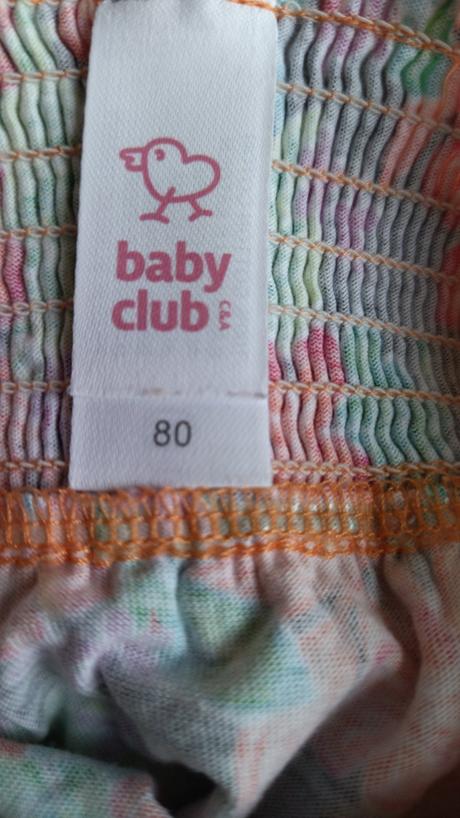 Tričko, baby club,80