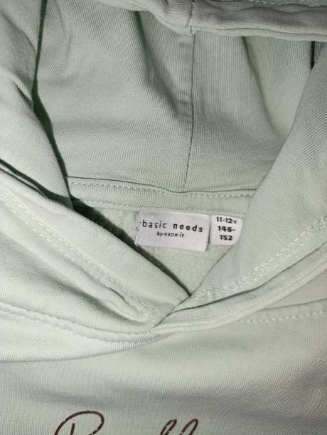 Mätovo zelená mikina, name it,146