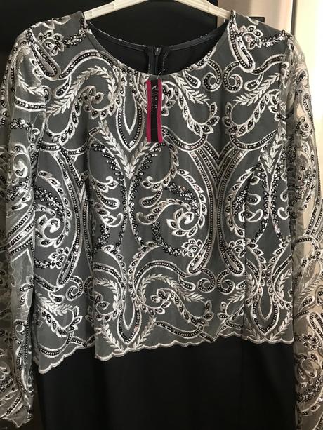 Nové kamienkové spoločenské šaty, 42 / 44