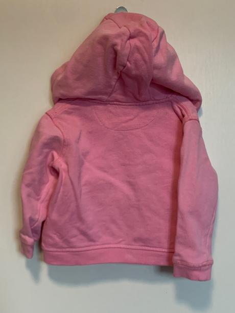 F&f ružová mikina s kapucňou, f&f,80