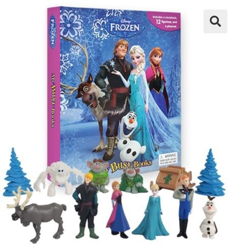 Frozen - kniha a hračka v jednom,