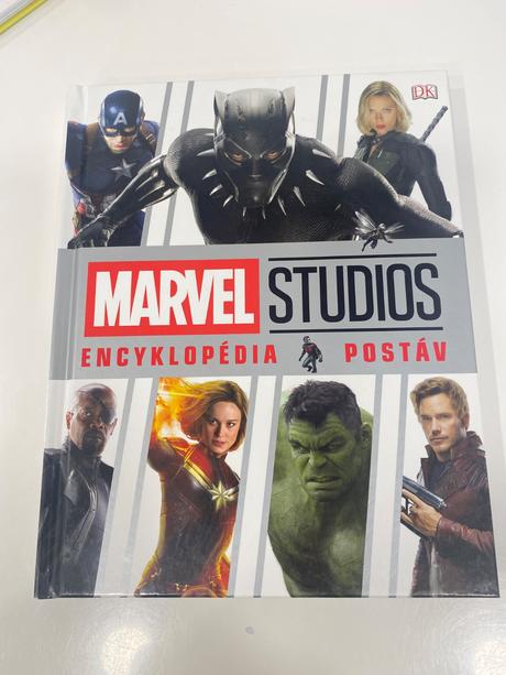 Kniha marvel studios encyklopédia postáv nová, 