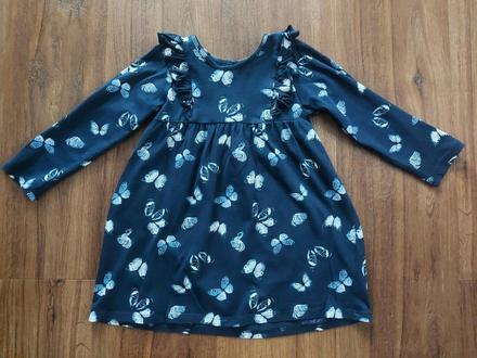 Saty h&m 98 motyle, h&m,98