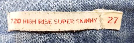 Predám  dámske rifle levis premium veľ.27 (s-m), levis,s