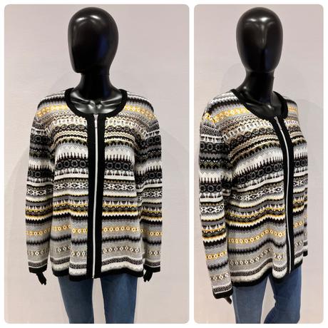 Dámsky sveter so vzorom (xl), c&a,xl