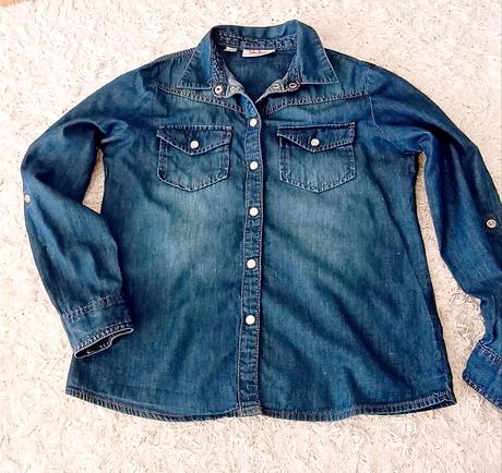 Dzinsova košeľa, bonprix,140