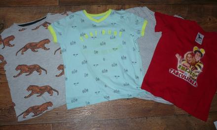 Tričká 4ks, reserved,104