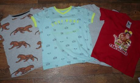 Tričká 4ks, reserved,104