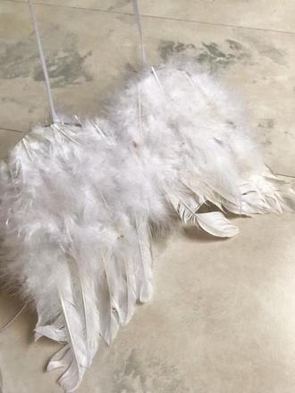 Veľké anjelské krídlo z páperia, 