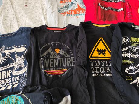 Sada tričiek 10 ks, 134