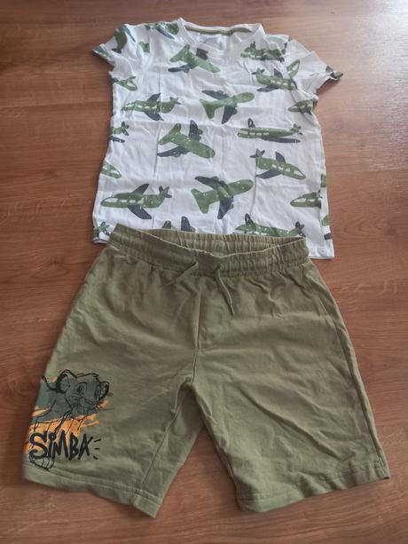 Lion king šortky +  tricko, 134