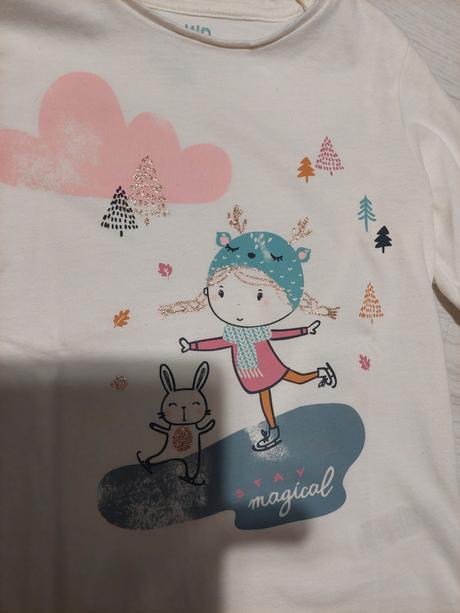 Tričko so zimným motívom 116, f&f,116