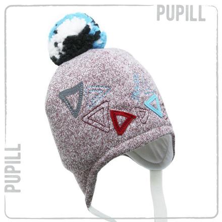 Zimná chlapčenská čiapka pupill robi, pupill,68 / 74 / 80 / 86