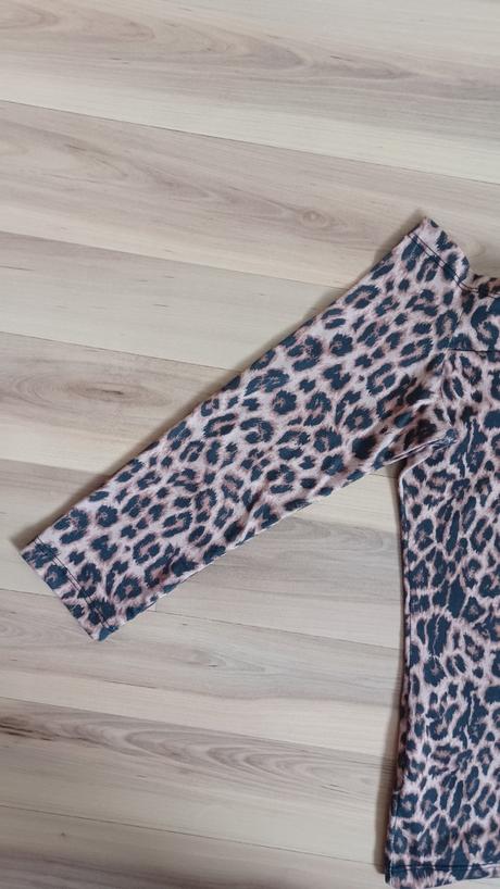 Tričko s leopardím vzorom, xs