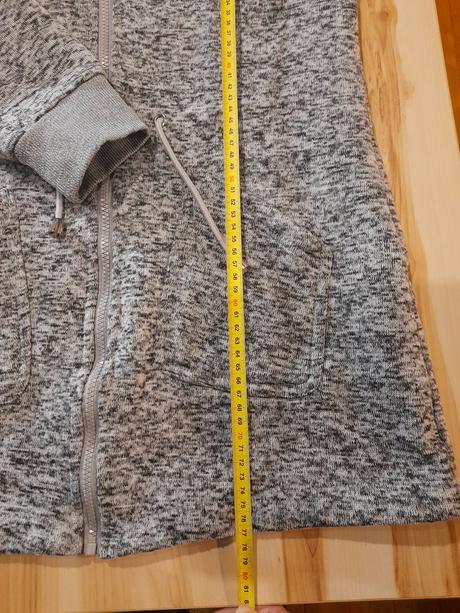 Dlhá prechodná mikina, m