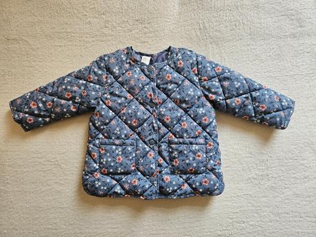 Kvietkovaná prechodná bunda h&m 92, h&m,92