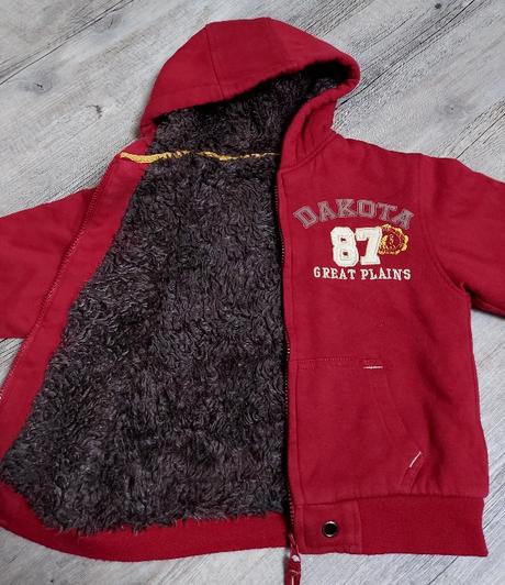 Zateplená mikina, st. bernard,122