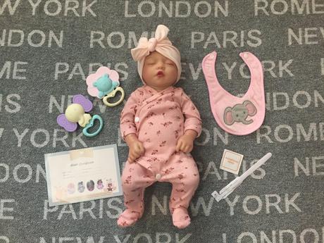 Realisticka babika, babatko 42cm, 