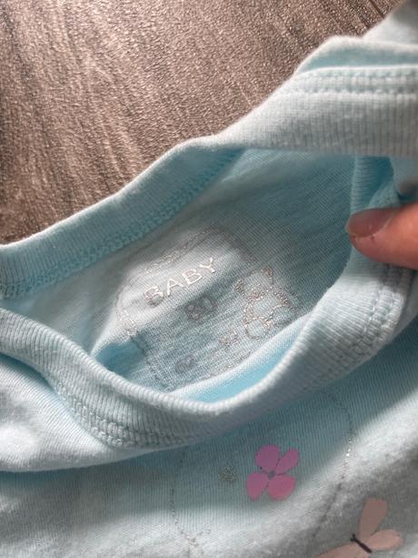 Body s krátkym rukávom 2ks, 80