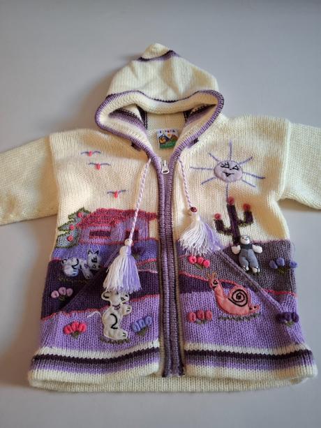 Vlnený sveter peru, 104