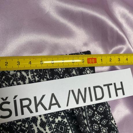 Zvonové vzorované nohavice, xs