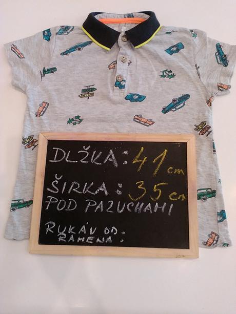 Tričko/polokošela veľ. 110, boys,110