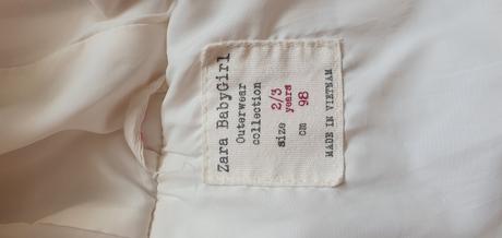 Prechodná bundička zara, zara,98