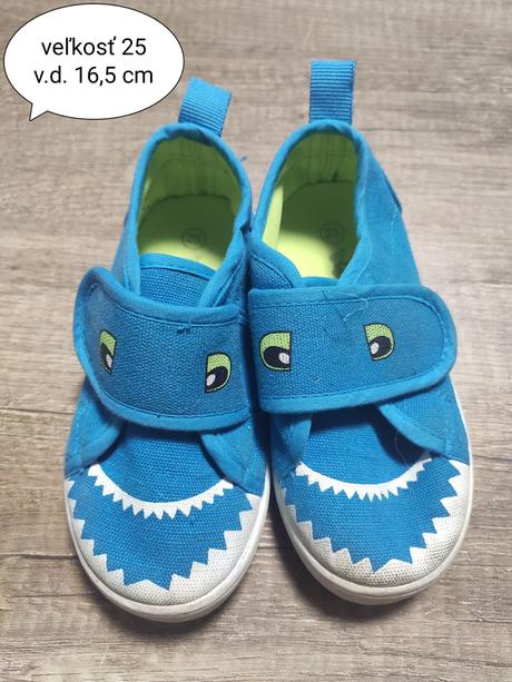 Plátenky veľkosť 25, 25