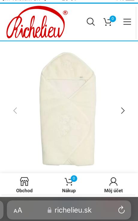 Pekná zavinovačka - deka s motýlikmi, 