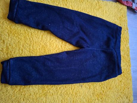 Modré teplákové nohavice pre chlapca, ovs,104