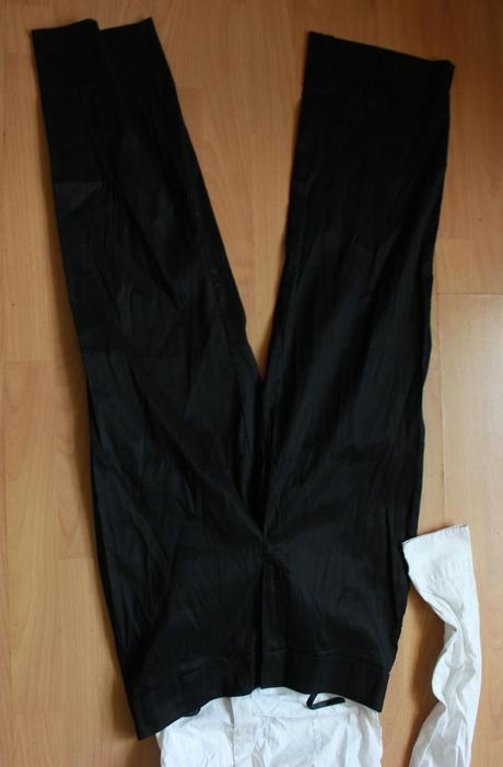 Biznis siroke nohavice s vyssim pasom, l