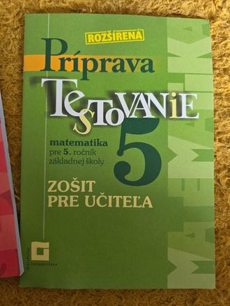 Testovanie matemika 5.r. pre učiteľa, 