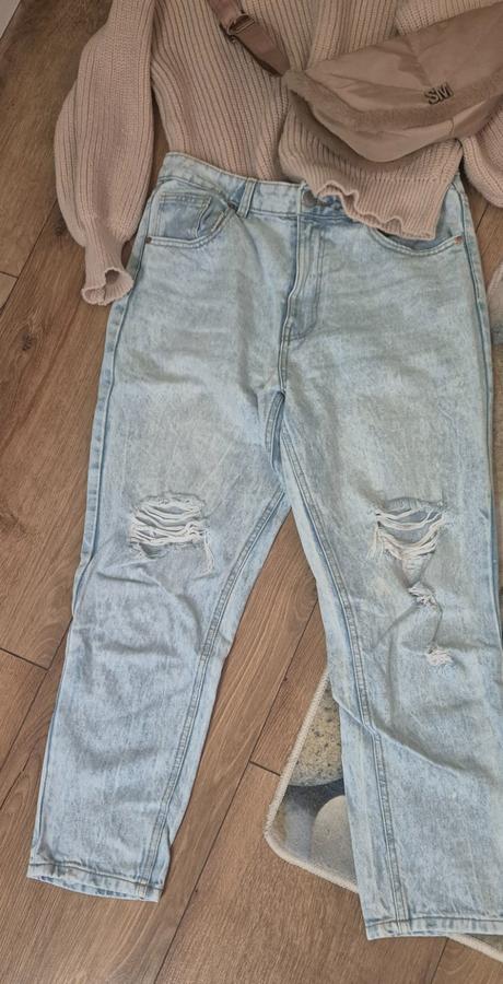 Dámske mom's fit rifle(gate), gate,xl