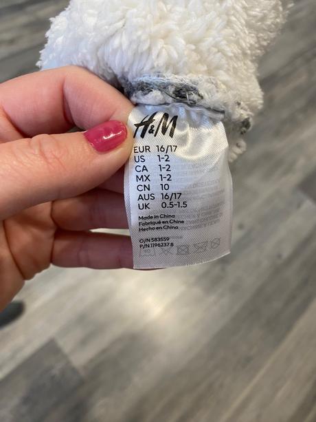 Čižmičky capacky hm, h&m,17