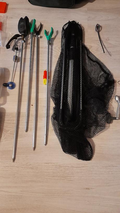 Rybársky set s taškou pre deti.,