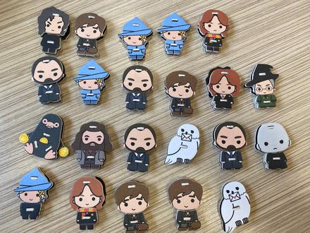 Skladacie figúrky postavičky harry potter 22 kusov,