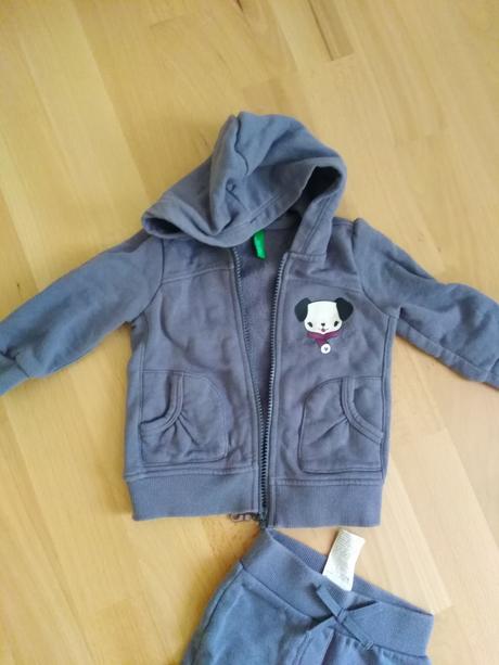 Tepláky a mikina veľkosť 74 cm benetton, benetton,74