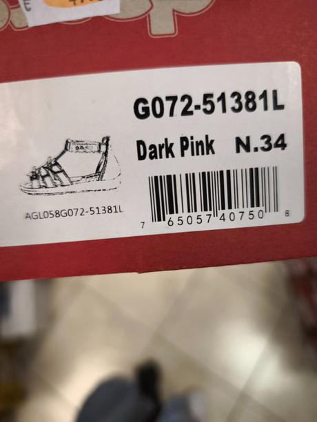 D.d.step sandalky dark pink, d.d.step,32 / 34 / 35 / 37