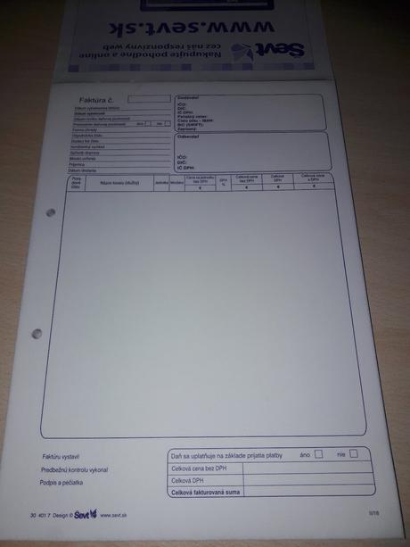 Faktúra, 
