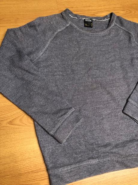 Sivý sveter/ mikina, s