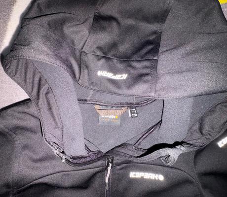 Softshelová bunda icepeak v.128 top stav, 128