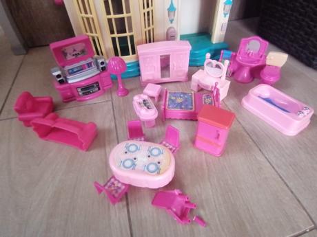 Nábytok pre malé postavičky, zvieratká lps,