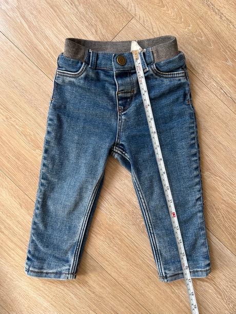 Zateplený rifle h&m 80 výborný st, h&m,80