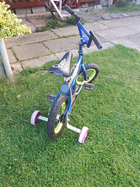 Bicykel bmx kent blue thunder 12", bmx,12