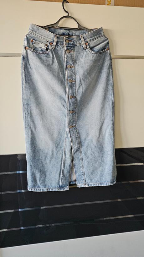 Riflová sukňa, levis,l